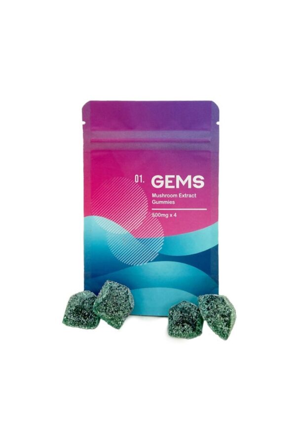 GEMS 500mg MUSHROOM EXTRACT GUMMIES (4x500mg)