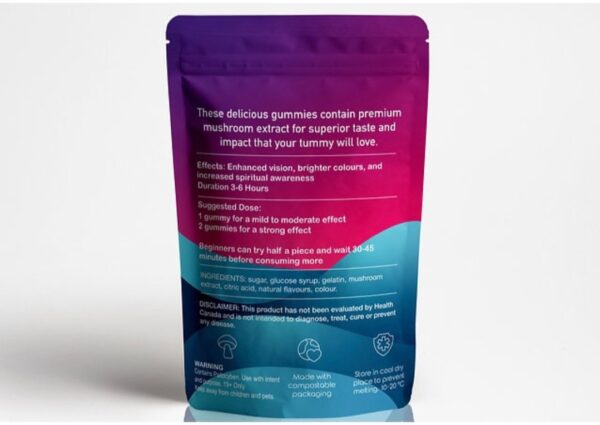GEMS 500mg MUSHROOM EXTRACT GUMMIES (4x500mg) - Image 5
