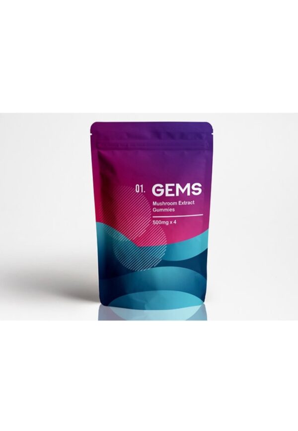 GEMS 500mg MUSHROOM EXTRACT GUMMIES (4x500mg) - Image 4