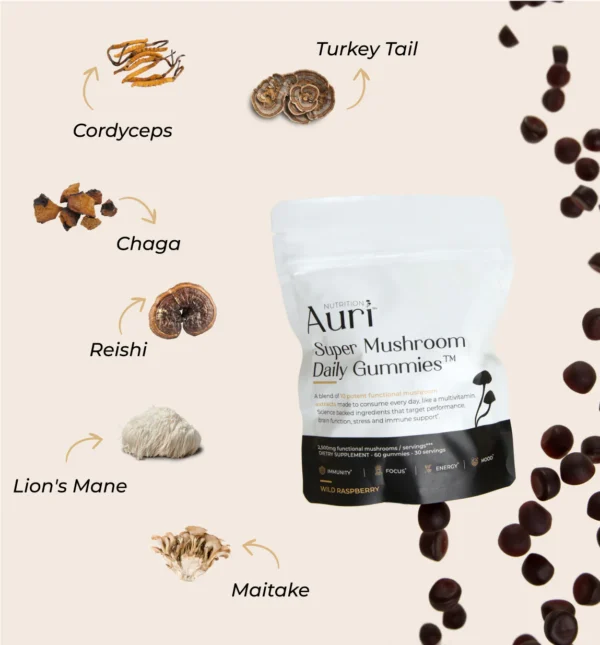 SUPER MUSHROOM DAILY GUMMIES